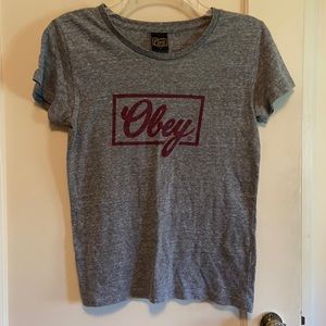 Gray Obey Shirt